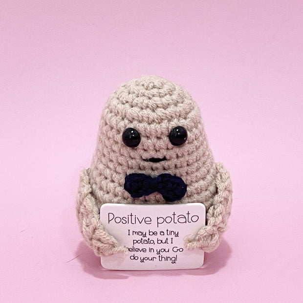 New Cute Positive Energy Emotional Cucumber Pickle Doll Knitting