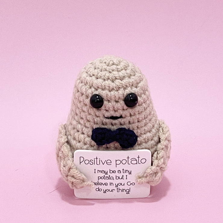 New Cute Positive Energy Emotional Cucumber Pickle Doll Knitting