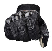All-finger Mobile Phone Touch Screen Knight Carbon Fiber Drop-resistant Gloves