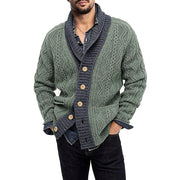 Lapel Knit European And American Amazon Sweater Men