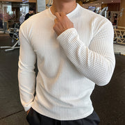 Sweater Men's Fashion Knitted Long Sleeve Top