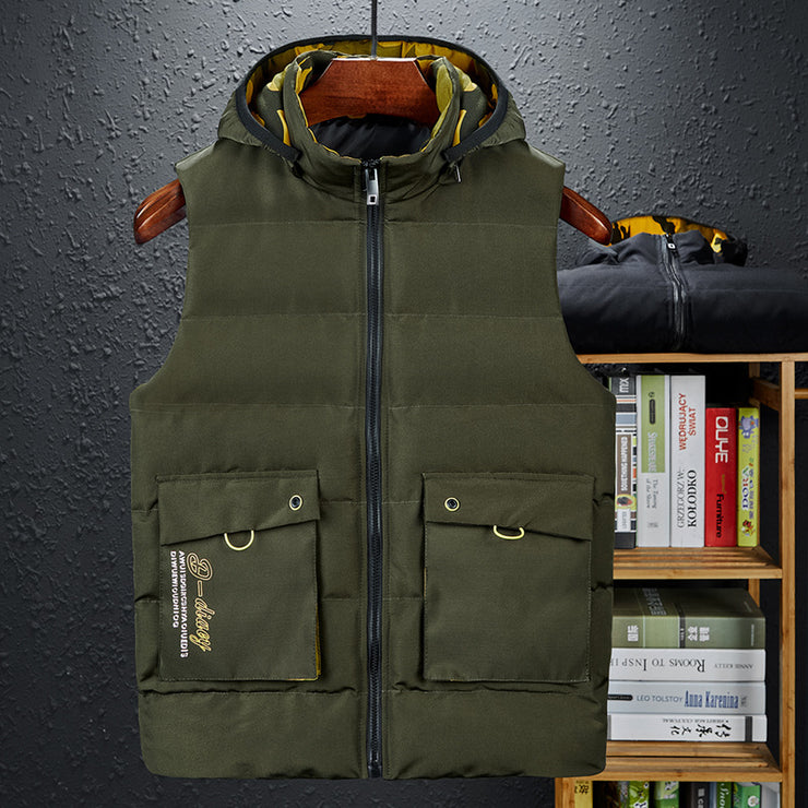 Hooded Outerwear Fashion Zipper Jacket All-match Clothes