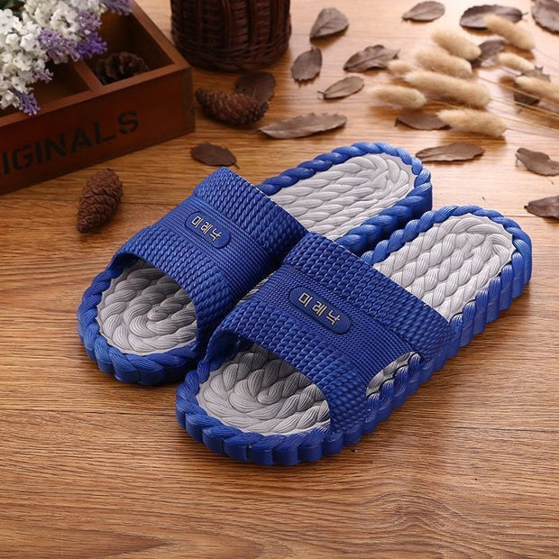 Non-slip Deodorant Slippers Massage Home Slippers