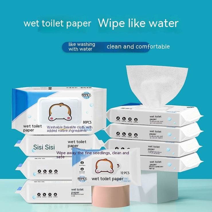 Wet Toilet Paper Portable Women And Babies