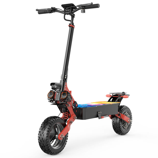 ASKGO K6 Pro Electric Scooter, 2000W Dual Motor, 11in Off Road Tires, 45mph 40Miles Range, Dual Disc Brake, 48V 15Ah Fast E Scooter For Adults Commuter, Outdoor