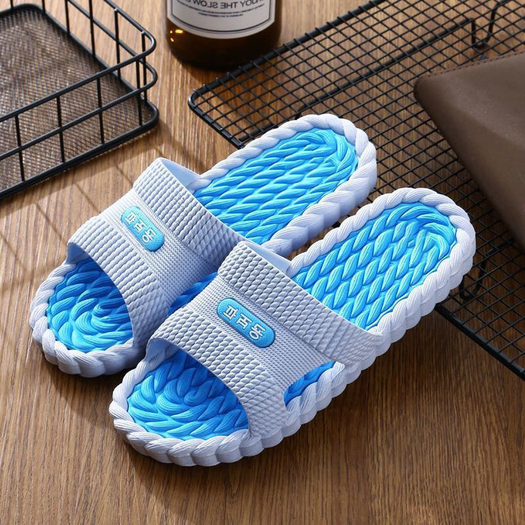 Non-slip Deodorant Slippers Massage Home Slippers