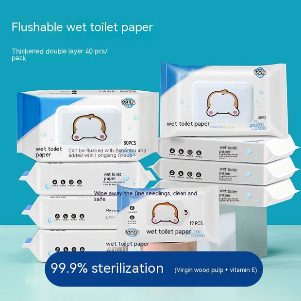 Wet Toilet Paper Portable Women And Babies