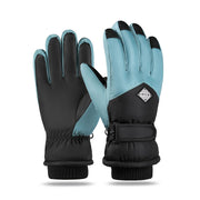 Couple Winter Fleece Thickened Warm And Windproof Gloves