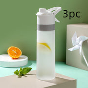 Spray Water Bottle For Girls Outdoor Sport Fitness Water Cup Large Capacity Spray Bottle BPA Free Drinkware Travel Bottles Kitchen Gadgets