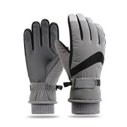 Couple Winter Fleece Thickened Warm And Windproof Gloves