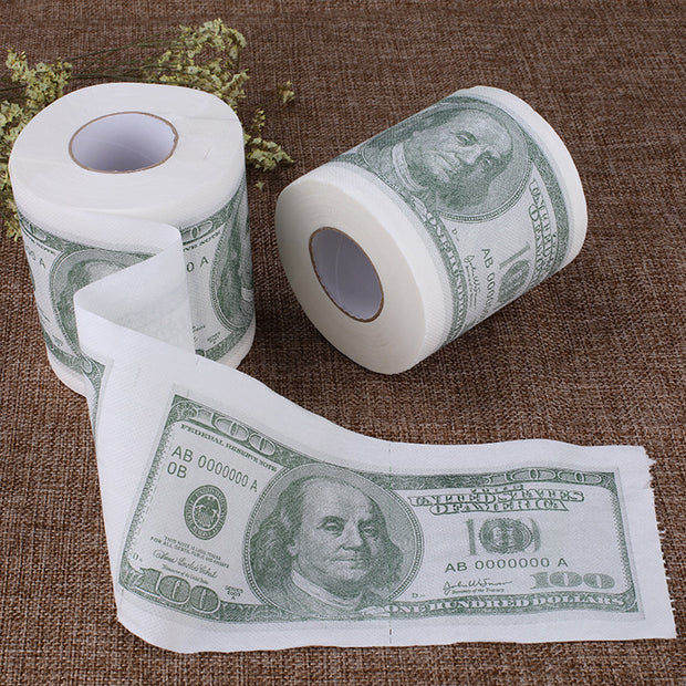 Printing Small Roll Can Be Customized Color Toilet Paper