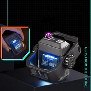 New Pulse Lighter Double Arc Outdoor Windproof Type-C Charging Electric Lighter Mechanical Alloy Rotary Gyroscope Decompression Tool