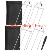 3 Way Forks Stainless Steel Barbecue Grill Fork Household BBQ Non stick